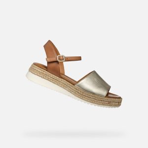 geox eolie sandalo zeppa